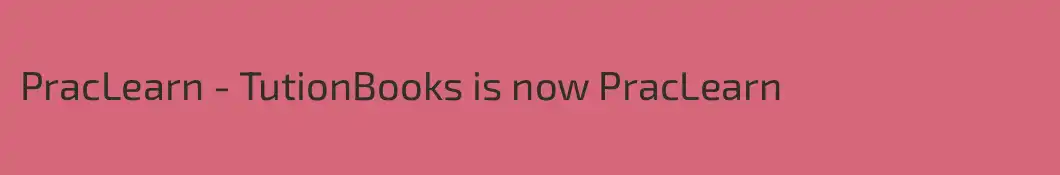 PracLearn - TutionBooks is now PracLearn
